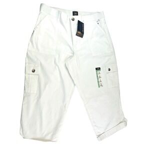 NWT Lee Ulta Lux Comfort Capri Minimalist Core Closet Staple Grandmacore Size 14